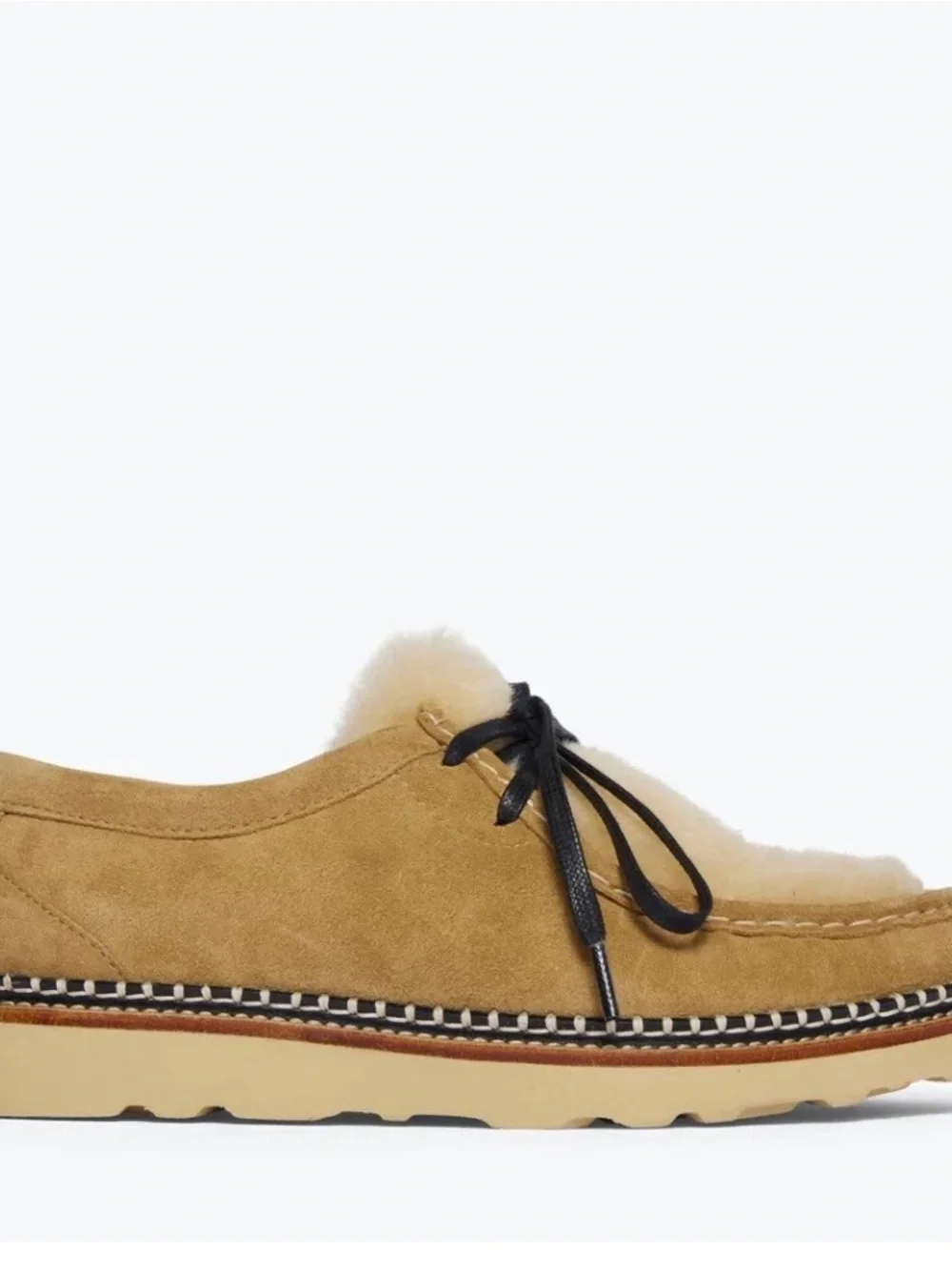 Freda Salvador Willow Lug Snakeskin Moccasin
